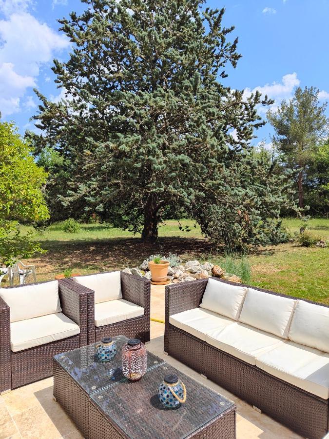Villa Handres Nans-les-Pins Esterno foto