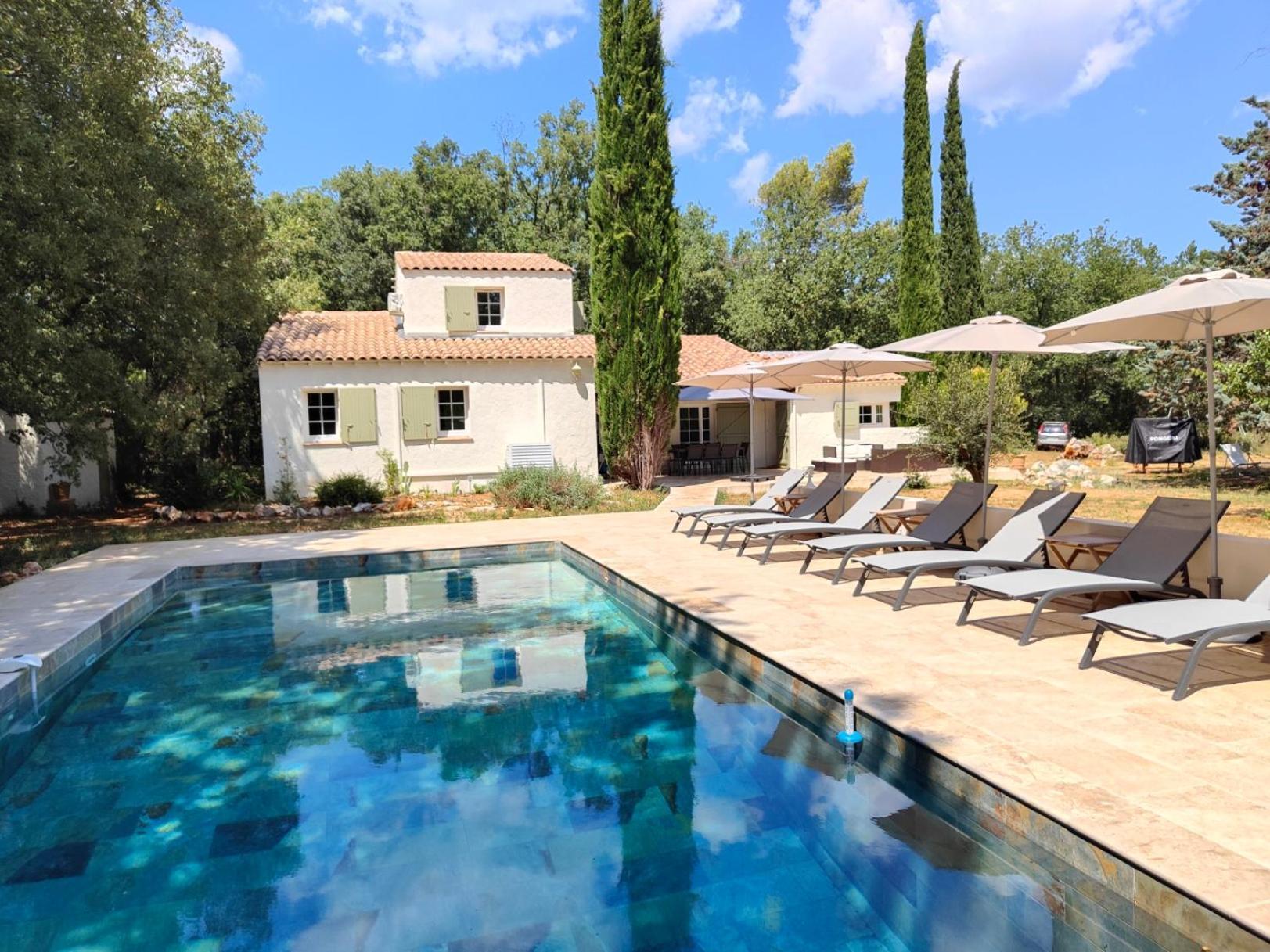 Villa Handres Nans-les-Pins Esterno foto