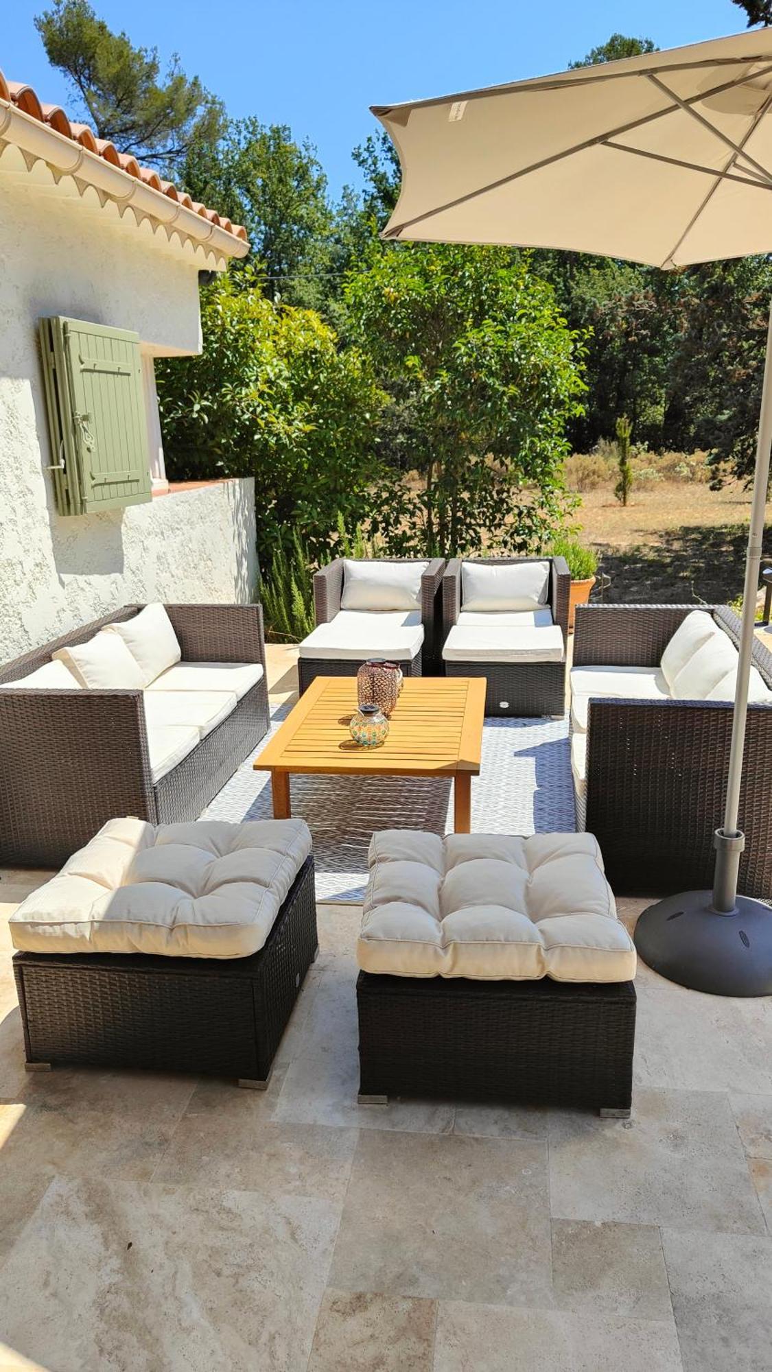 Villa Handres Nans-les-Pins Esterno foto